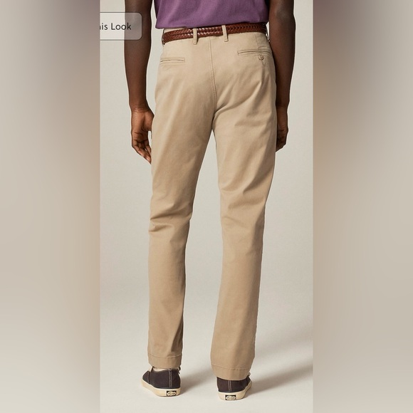 J.Crew 770TM Straight-fit stretch chino pant in khaki - Picture 5 of 14